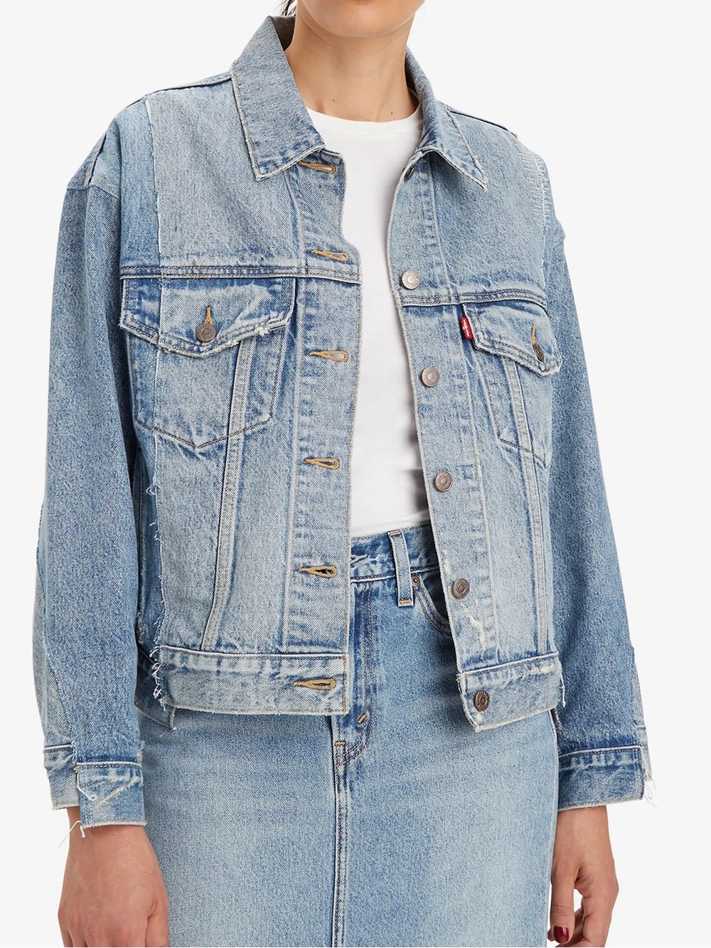 Levi’s Premium Denim Classic Jean Jacket 90s Trucker Medium Unworn Condition